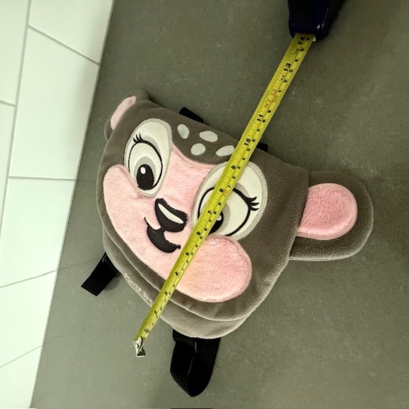 Little Girl Fabric Poivre Blanc 10" Back Pack -Barely Used - Picture 6 of 6